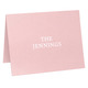 Tailored Name Folded Shimmer Note Cards Image 8 of 9